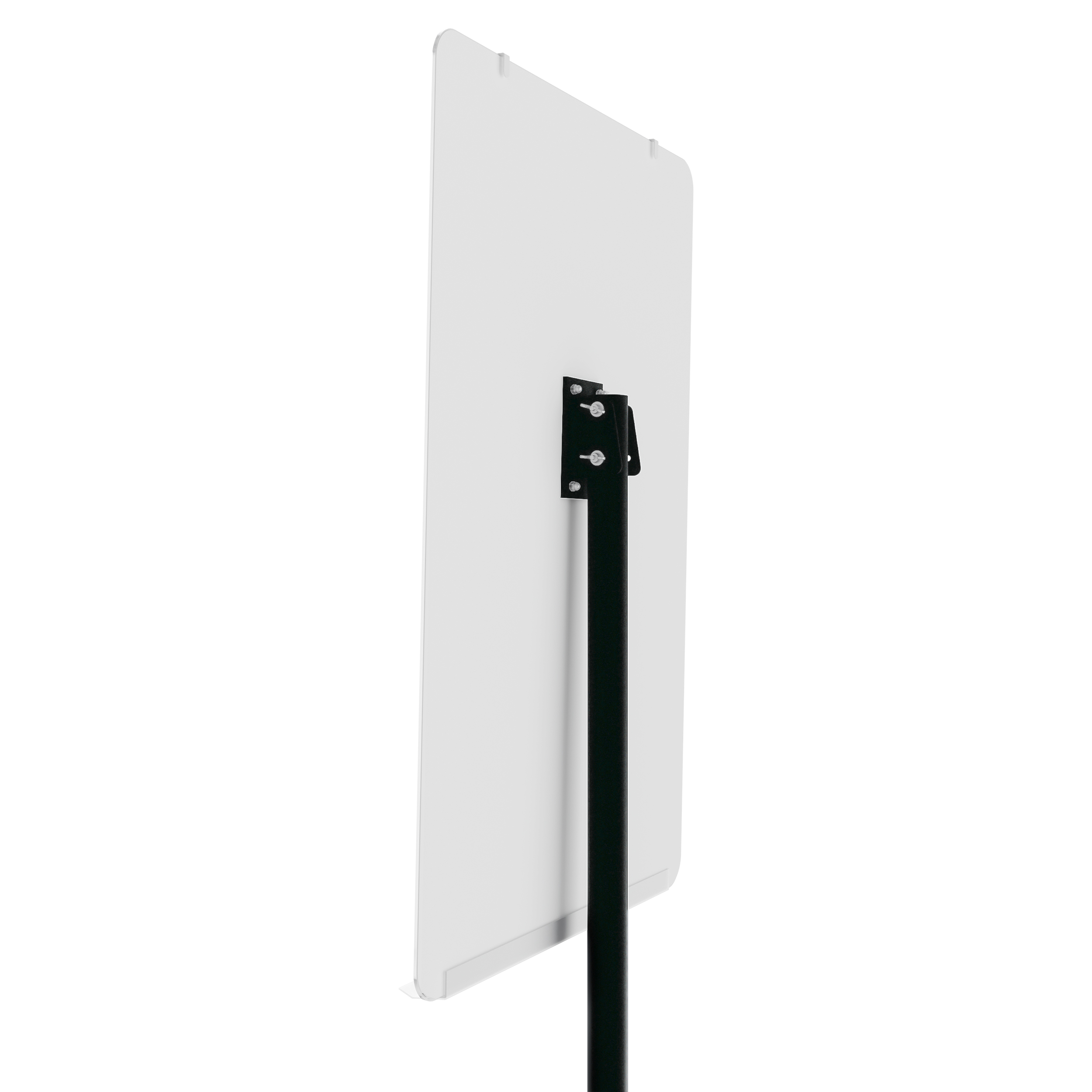 картинка Мобильная стеклянная маркерная доска MG Flipchart Base, цвет оранжевый , ral 2008 от магазина MarkGlass