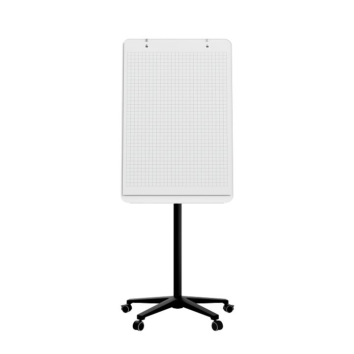 Мобильная стеклянная маркерная доска MG Flipchart Base, цвет белый, ral 9003 Мобильная стеклянная маркерная доска MG Flipchart Base, цвет белый, ral 9003