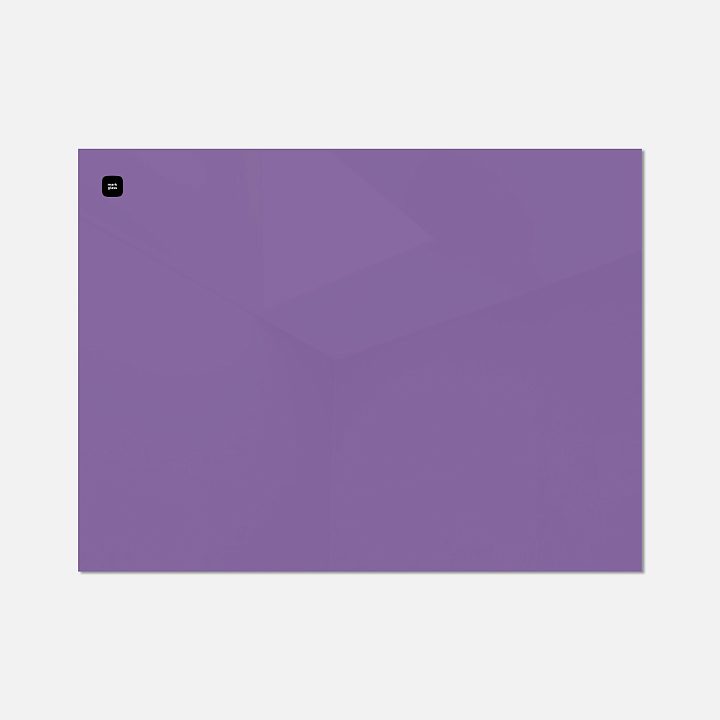 Стеклянная магнитно-маркерная доска MG BASIC, 60х80 см, цвет фиолетовый, ral 4005 Стеклянная магнитно-маркерная доска MG BASIC, 60х80 см, цвет фиолетовый, ral 4005