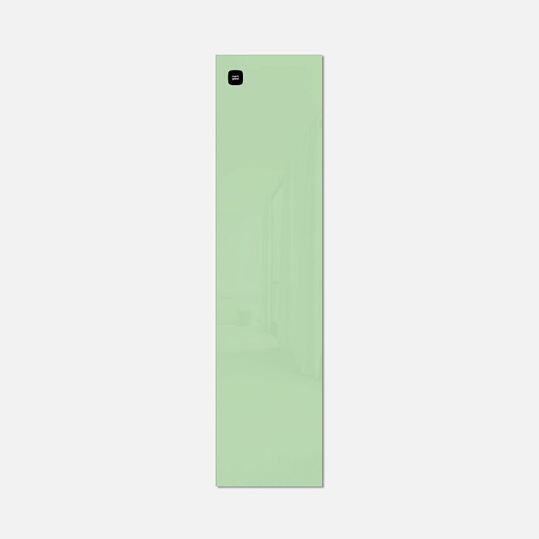 картинка Стеклянная магнитно-маркерная доска MG BASIC, 20х80 см, цвет светло-зелёный, ral 6019 от магазина MarkGlass