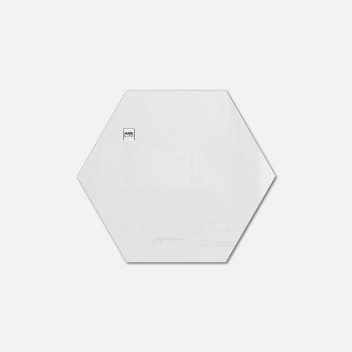 Стеклянная магнитно-маркерная доска MG Honeycomb, 60 см, цвет белый, ral 9003 Стеклянная магнитно-маркерная доска MG Honeycomb, 60 см, цвет белый, ral 9003