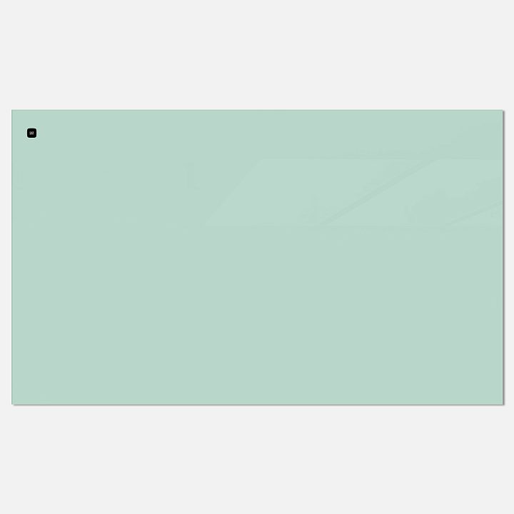 Стеклянная магнитно-маркерная доска MG BASIC, 120х200 см, цвет свежесть ментола Стеклянная магнитно-маркерная доска MG BASIC, 120х200 см, цвет свежесть ментола