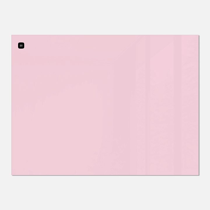 Стеклянная магнитно-маркерная доска MG BASIC, 90х120 см, цвет нежно-розовый, ral 3015 Стеклянная магнитно-маркерная доска MG BASIC, 90х120 см, цвет нежно-розовый, ral 3015