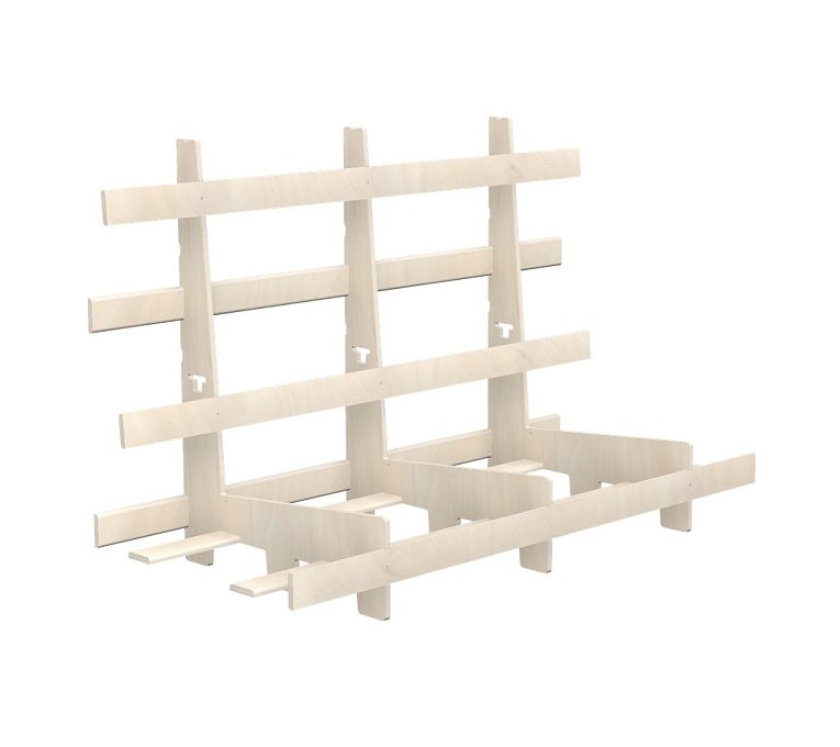 картинка Деревянная транспортная пирамида Wood Peak SL80 116х180 от магазина MarkGlass