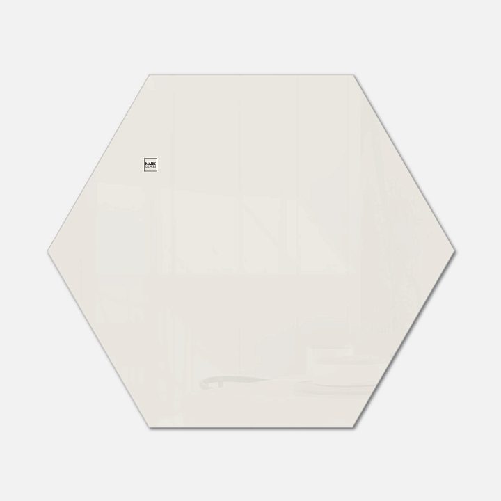 Стеклянная магнитно-маркерная доска MG Honeycomb, 100 см, цвет топленое молоко, ral 9001 Стеклянная магнитно-маркерная доска MG Honeycomb, 100 см, цвет топленое молоко, ral 9001