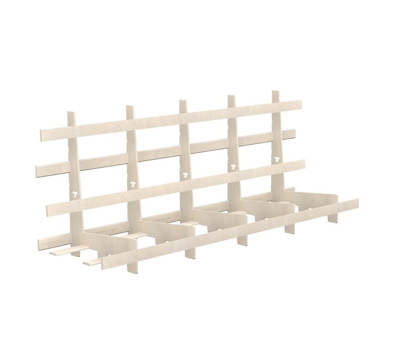картинка Деревянная транспортная пирамида Wood Peak SL80 116х305 от магазина MarkGlass