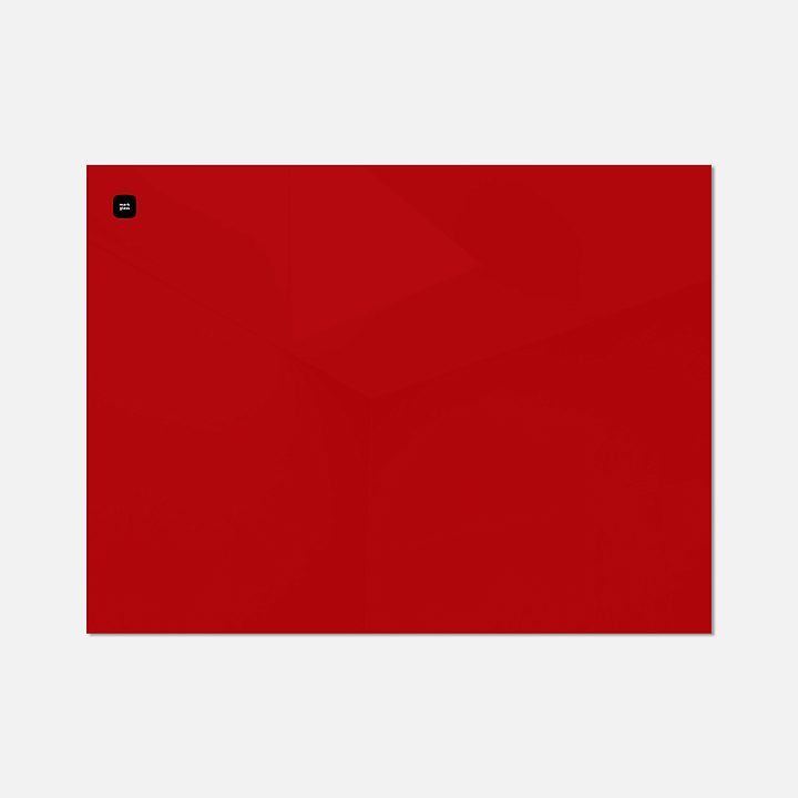 Стеклянная магнитно-маркерная доска MG BASIC, 60х80 см, цвет красный, ral 3001 Стеклянная магнитно-маркерная доска MG BASIC, 60х80 см, цвет красный, ral 3001