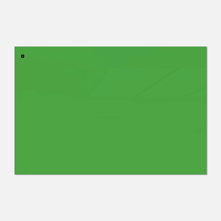 картинка Стеклянная магнитно-маркерная доска MG BASIC, 120х180 см, цвет зелёный, ral 6018 от магазина MarkGlass