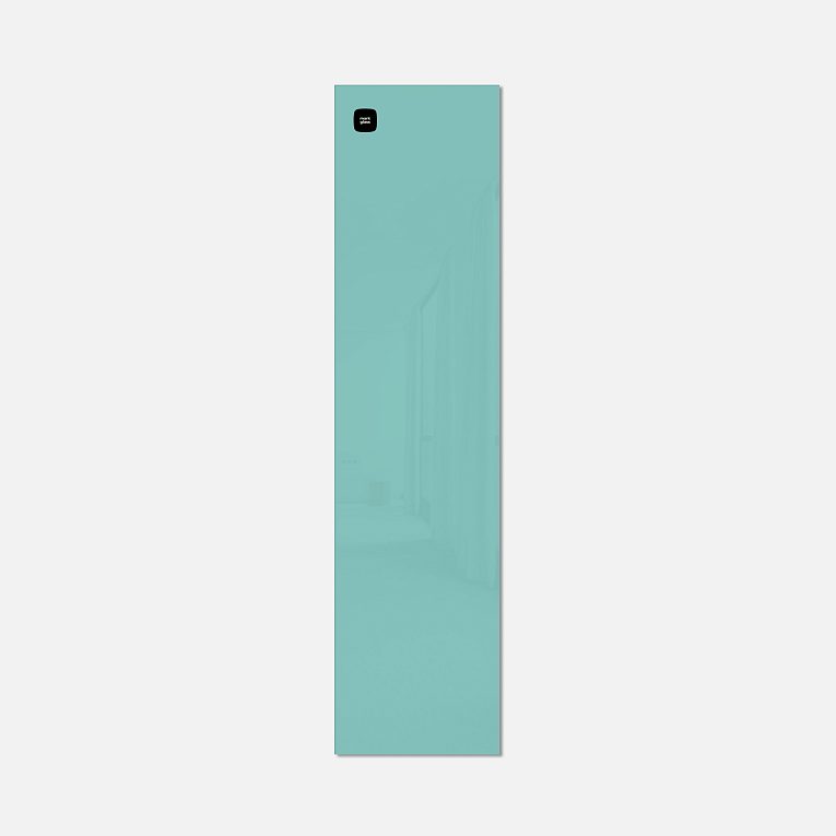картинка Стеклянная магнитно-маркерная доска MG BASIC, 20х80 см, цвет мятный, ral 6027 от магазина MarkGlass