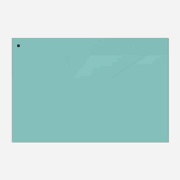 Стеклянная магнитно-маркерная доска MG BASIC, 120х180 см, цвет мятный, ral 6027 Стеклянная магнитно-маркерная доска MG BASIC, 120х180 см, цвет мятный, ral 6027