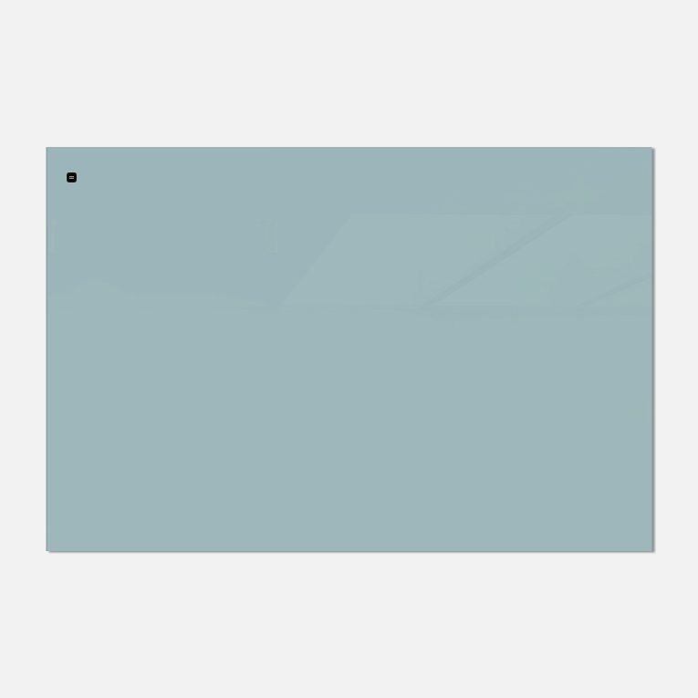 картинка Стеклянная магнитно-маркерная доска MG BASIC, 120х180 см, цвет ледяное озеро от магазина MarkGlass