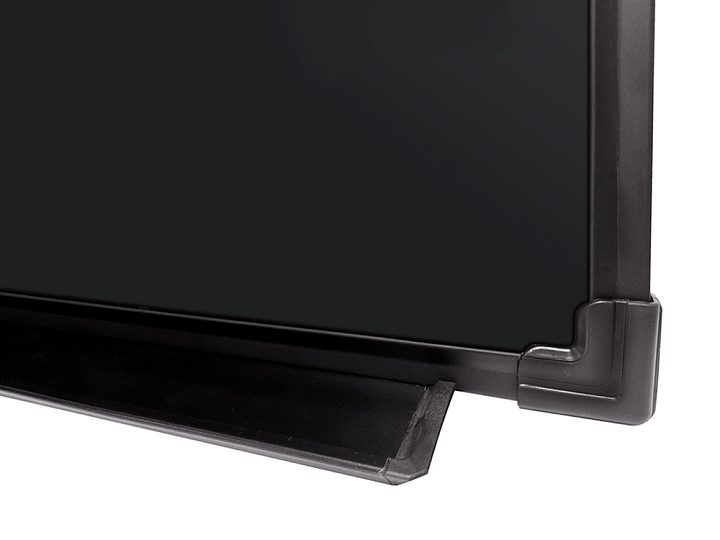 Металлическая магнитно-меловая доска double black 90x120 Металлическая магнитно-меловая доска double black 90x120
