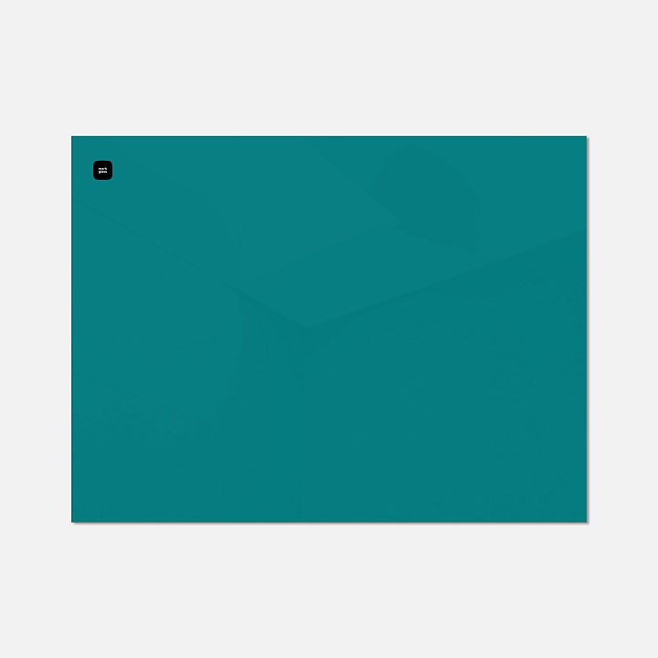 Стеклянная магнитно-маркерная доска MG BASIC, 60х80 см, цвет бирюза, ral 5021 Стеклянная магнитно-маркерная доска MG BASIC, 60х80 см, цвет бирюза, ral 5021