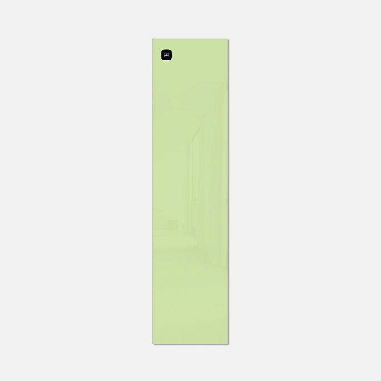 картинка Стеклянная магнитно-маркерная доска MG BASIC, 20х80 см, цвет фисташковый пломбир от магазина MarkGlass