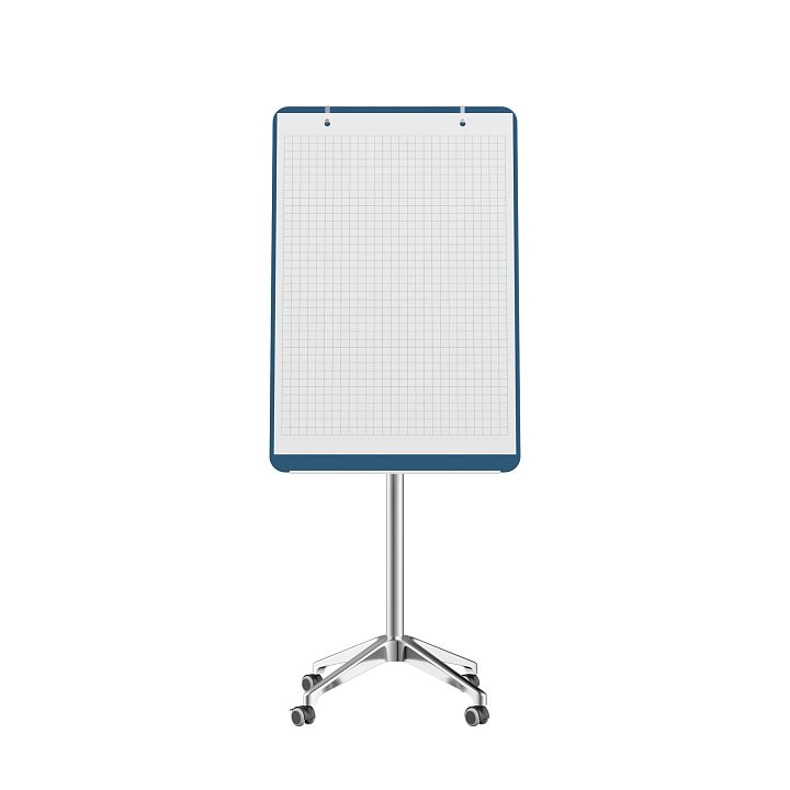 Мобильная стеклянная маркерная доска MG Flipchart Lux, цвет синий, ral 5009 Мобильная стеклянная маркерная доска MG Flipchart Lux, цвет синий, ral 5009