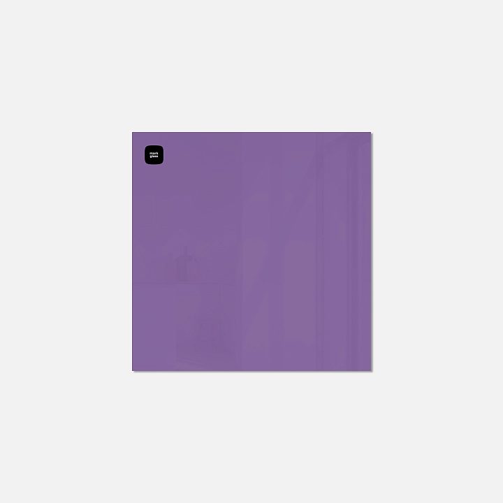 Стеклянная магнитно-маркерная доска MG BASIC, 45х45 см, цвет фиолетовый, ral 4005 Стеклянная магнитно-маркерная доска MG BASIC, 45х45 см, цвет фиолетовый, ral 4005