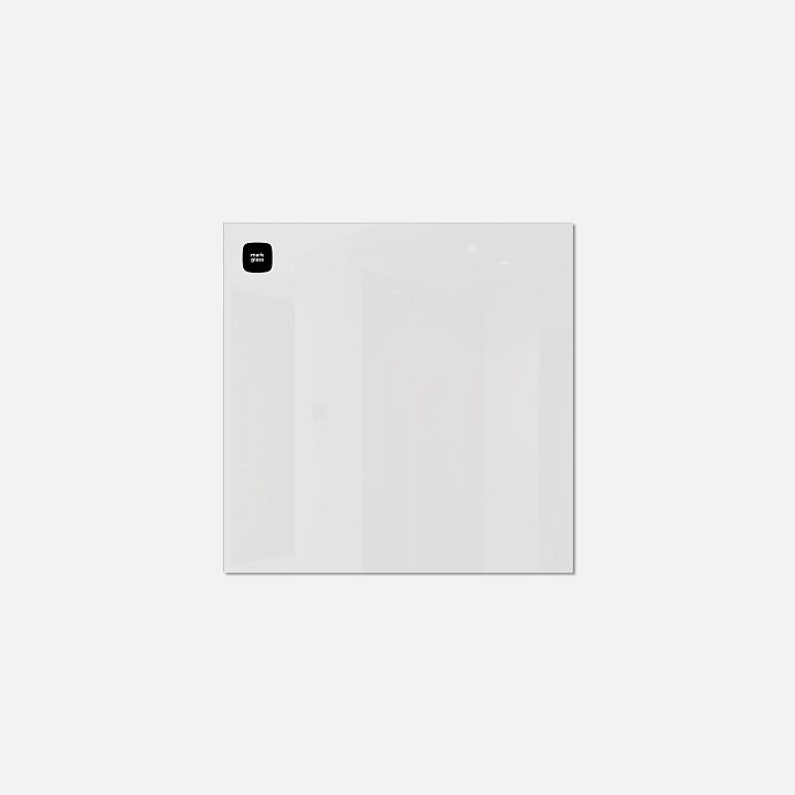 Стеклянная магнитно-маркерная доска MG BASIC, 35х35 см, цвет белый, ral 9003 Стеклянная магнитно-маркерная доска MG BASIC, 35х35 см, цвет белый, ral 9003