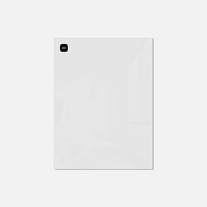 Стеклянная магнитно-маркерная доска MG BASIC, 45х60 см, цвет белый, ral 9003 Стеклянная магнитно-маркерная доска MG BASIC, 45х60 см, цвет белый, ral 9003