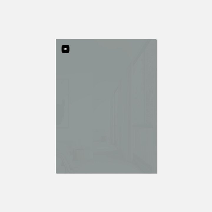 Стеклянная магнитно-маркерная доска MG BASIC, 45х60 см, цвет светло-серый, ral 7042 Стеклянная магнитно-маркерная доска MG BASIC, 45х60 см, цвет светло-серый, ral 7042
