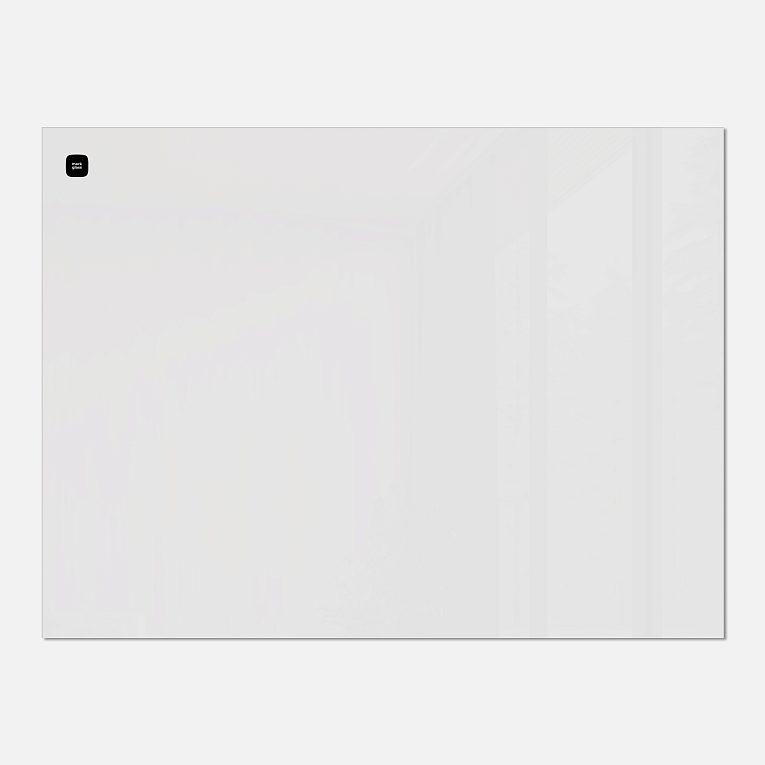 картинка Стеклянная магнитно-маркерная доска MG BASIC, 90х120 см, цвет белый, ral 9003 от магазина MarkGlass