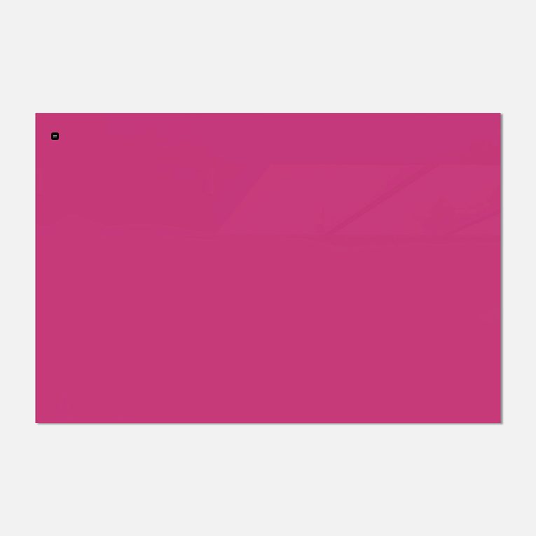 картинка Стеклянная магнитно-маркерная доска MG BASIC, 120х180 см, цвет ярко-розовый, ral 4010 от магазина MarkGlass