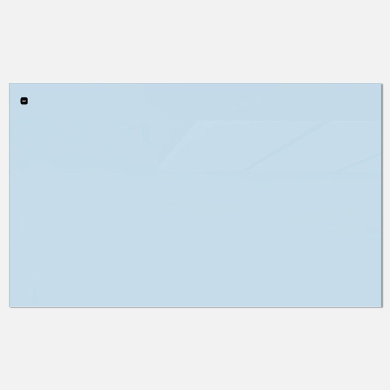 картинка Стеклянная магнитно-маркерная доска MG BASIC, 120х200 см, цвет небесно-голубой, ral 0530 от магазина MarkGlass
