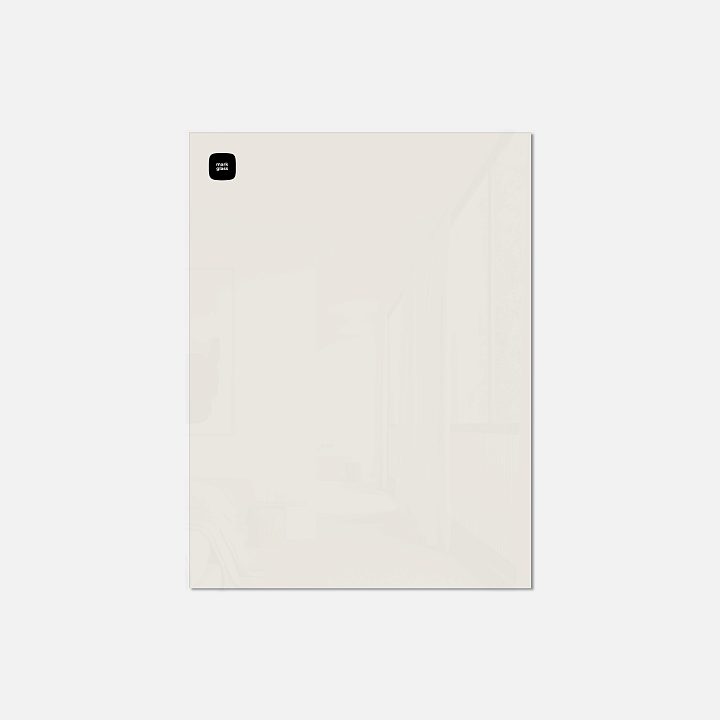 Стеклянная магнитно-маркерная доска MG BASIC, 45х60 см, цвет топлёное молоко, ral 9001 Стеклянная магнитно-маркерная доска MG BASIC, 45х60 см, цвет топлёное молоко, ral 9001