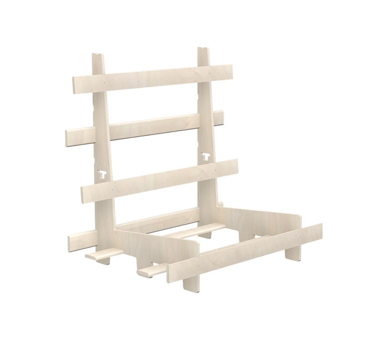 картинка Деревянная транспортная пирамида Wood Peak SL80 116х120 от магазина MarkGlass