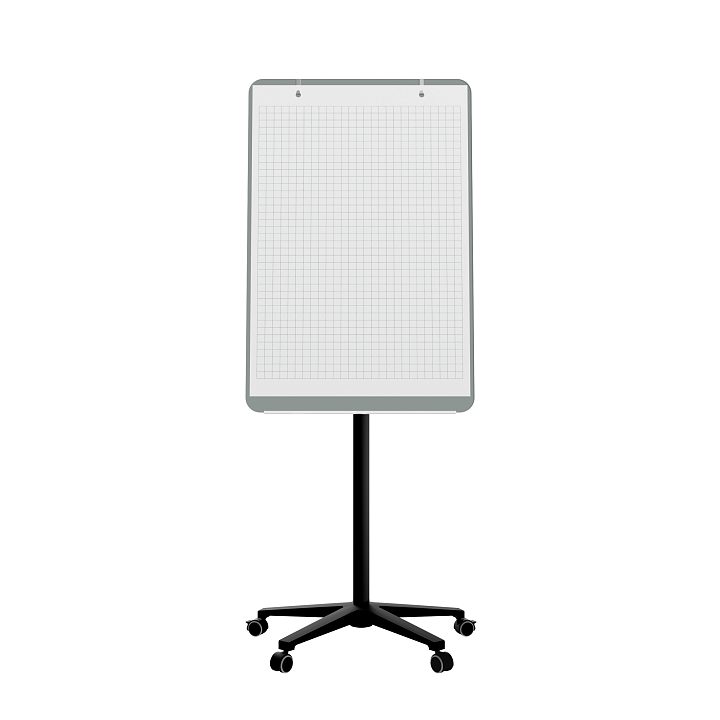 Мобильная стеклянная маркерная доска MG Flipchart Base, цвет светло-серый , ral 7042 Мобильная стеклянная маркерная доска MG Flipchart Base, цвет светло-серый , ral 7042