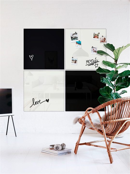 Сет Black &amp; White 4. «Squares»