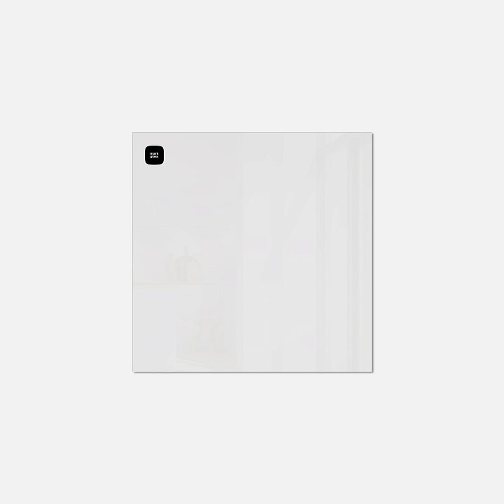 Стеклянная магнитно-маркерная доска MG BASIC, 45х45 см, цвет белый, ral 9003 Стеклянная магнитно-маркерная доска MG BASIC, 45х45 см, цвет белый, ral 9003