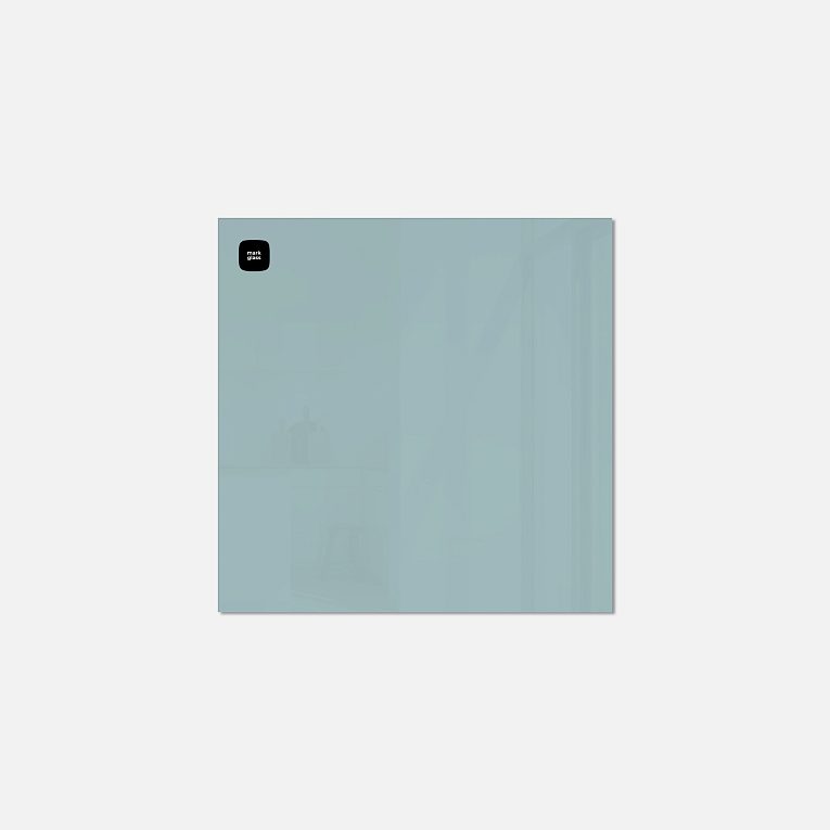 картинка Стеклянная магнитно-маркерная доска MG BASIC, 45х45 см, цвет ледяное озеро от магазина MarkGlass