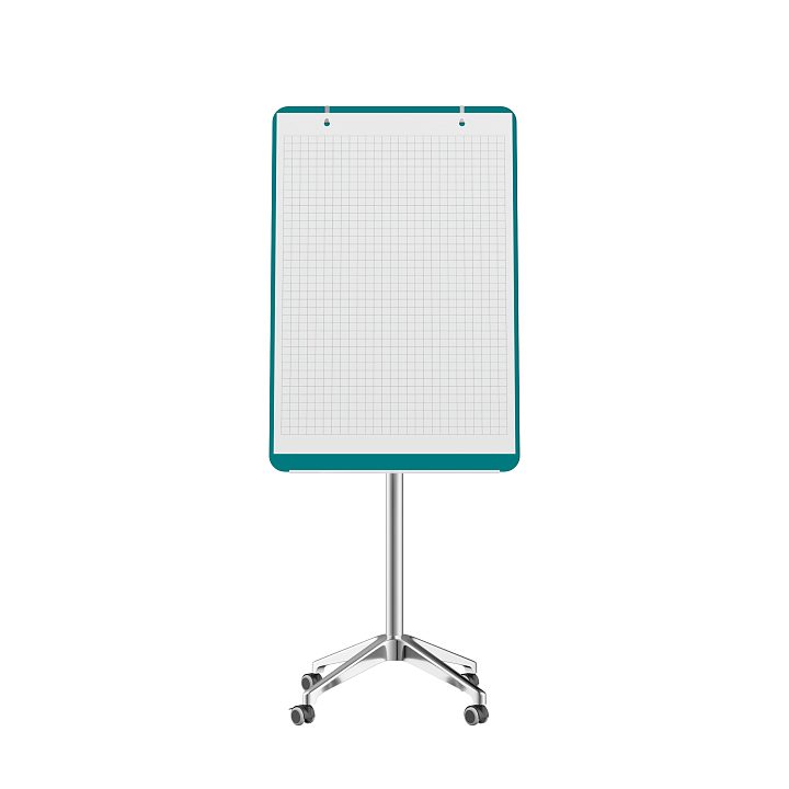 Мобильная стеклянная маркерная доска MG Flipchart Lux, цвет бирюза, ral 5021 Мобильная стеклянная маркерная доска MG Flipchart Lux, цвет бирюза, ral 5021