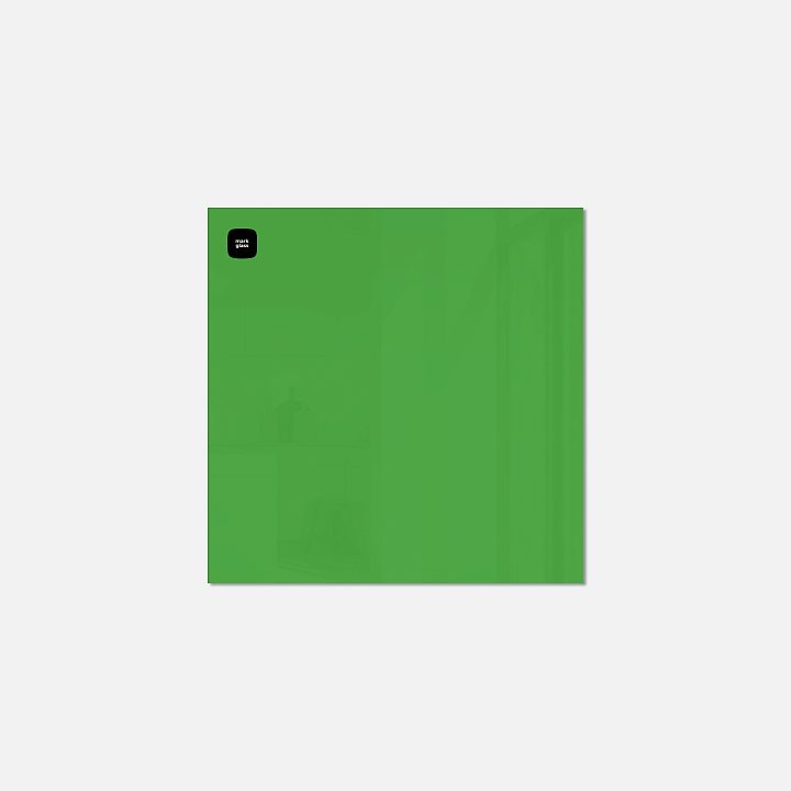 Стеклянная магнитно-маркерная доска MG BASIC, 45х45 см, цвет зелёный, ral 6018 Стеклянная магнитно-маркерная доска MG BASIC, 45х45 см, цвет зелёный, ral 6018