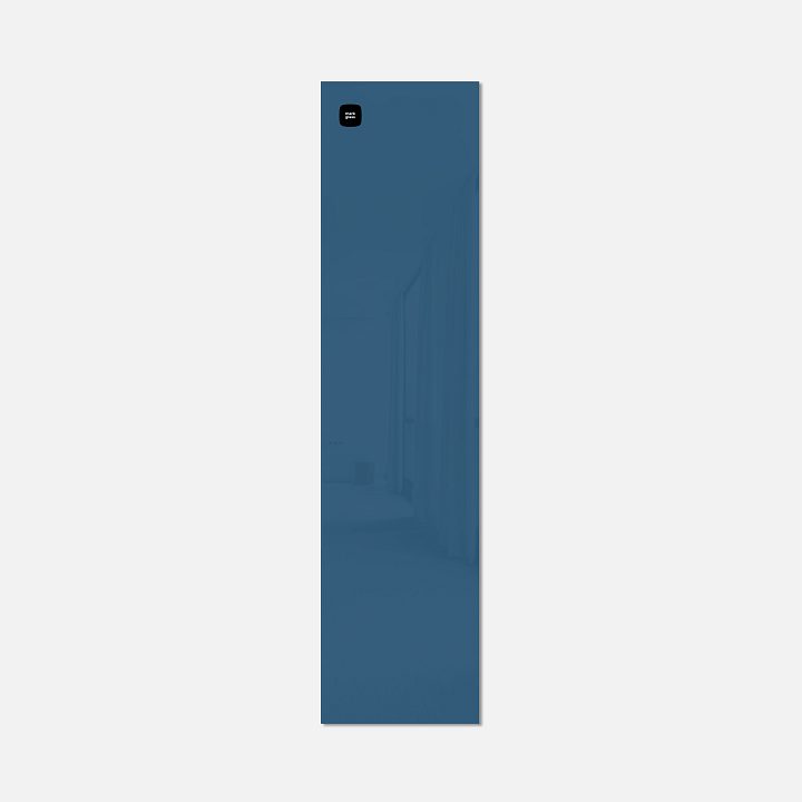 Стеклянная магнитно-маркерная доска MG BASIC, 20х80 см, цвет синий, ral 5009 Стеклянная магнитно-маркерная доска MG BASIC, 20х80 см, цвет синий, ral 5009