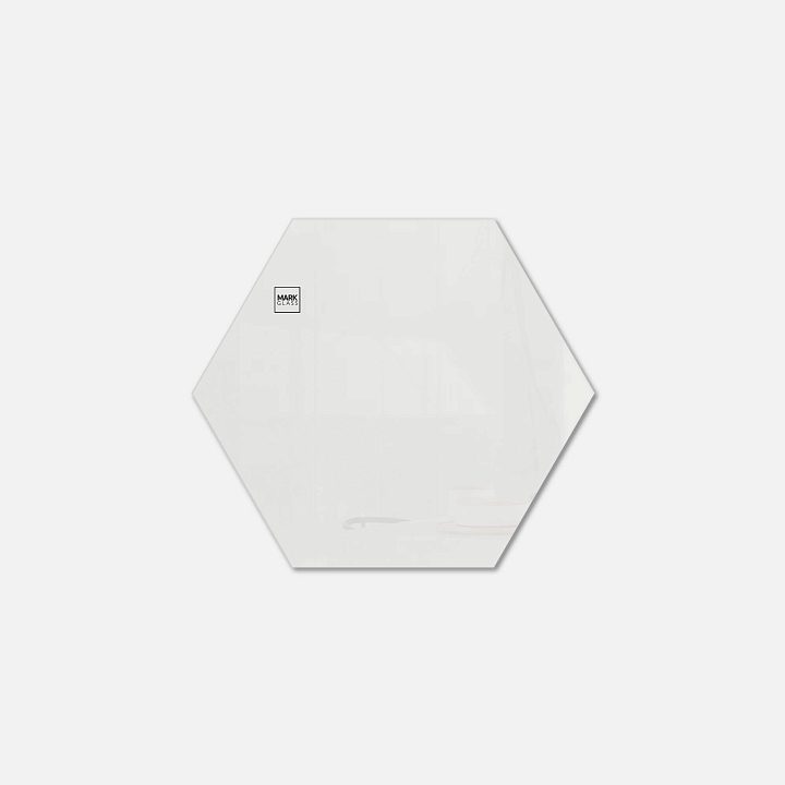 Стеклянная магнитно-маркерная доска MG Honeycomb, 40 см, цвет белый, ral 9003 Стеклянная магнитно-маркерная доска MG Honeycomb, 40 см, цвет белый, ral 9003